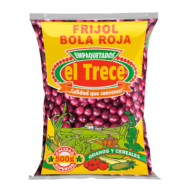 FRIJOL BOLA ROJA EL TRECE X 500 GR